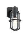 Elstead SURI Kinkiet E27 1x60W IP44 Czarny KL-SURI-M