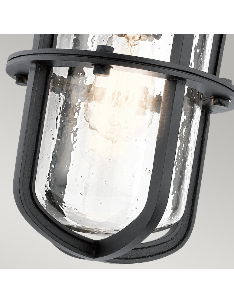 Elstead SURI Kinkiet E27 1x60W IP44 Czarny KL-SURI-M