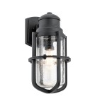 Kinkiety zewnętrzne - Elstead SURI Kinkiet E27 1x60W IP44 Czarny KL-SURI-L - product 1