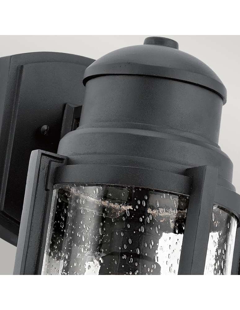 Kinkiety zewnętrzne - Elstead SURI Kinkiet E27 1x60W IP44 Czarny KL-SURI-L - product kolory-swiatla.pl 2