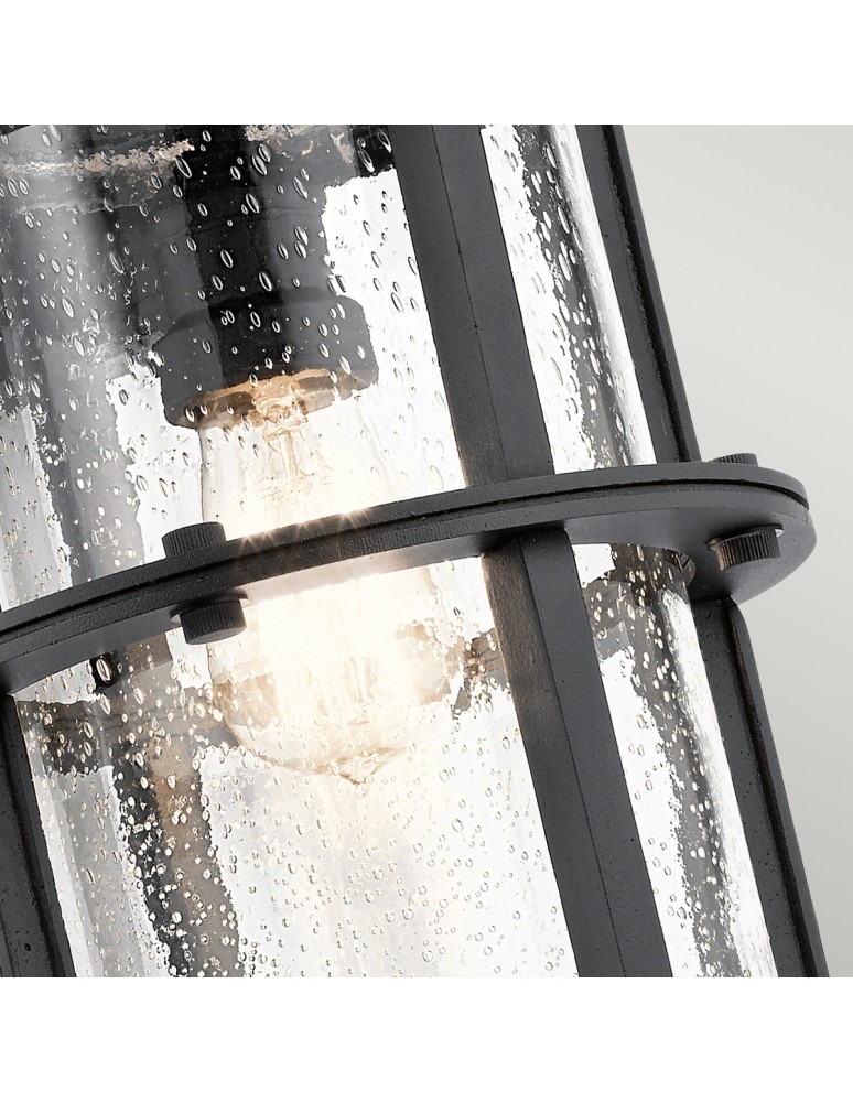 Kinkiety zewnętrzne - Elstead SURI Kinkiet E27 1x60W IP44 Czarny KL-SURI-L - product kolory-swiatla.pl 3