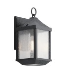 Kinkiety zewnętrzne - Elstead SPRINGFIELD Kinkiet E27 1x60W IP44 Czarny KL-SPRINGFIELD-S - product 1