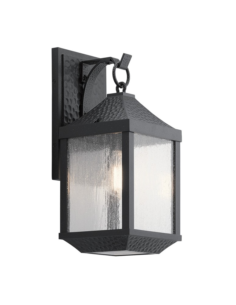 Kinkiety zewnętrzne - Elstead SPRINGFIELD Kinkiet E27 1x60W IP44 Czarny KL-SPRINGFIELD-M - produkt kolory-swiatla.pl 1