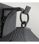 Kinkiety zewnętrzne - Elstead SPRINGFIELD Kinkiet E27 1x60W IP44 Czarny KL-SPRINGFIELD-M - product 3