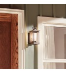 Kinkiety zewnętrzne - Elstead SOUTH HOPE Kinkiet E14 1x60W IP44 Antyczny Brąz KL-SOUTH-HOPE-S - product 4