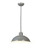 Lampy wiszące - Elstead Lighting Interior Wisząca FRANKLIN 1x60W E27 FRANKLIN/P GY - product 1