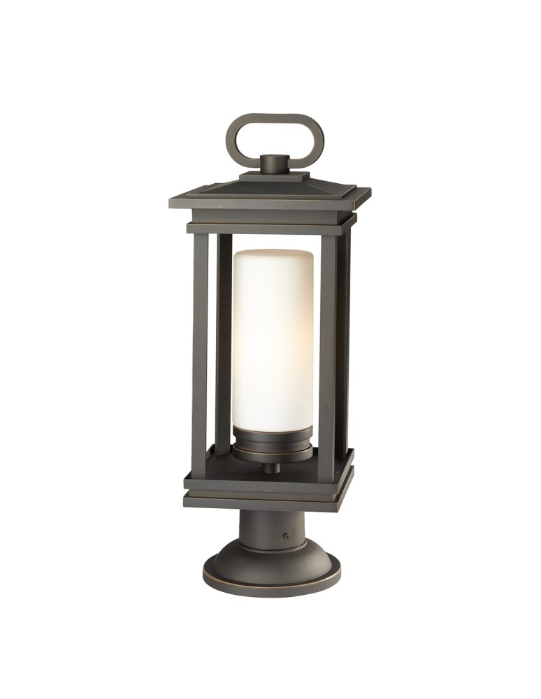 Lampy ogrodowe stojące - Elstead SOUTH HOPE Stojąca Zewnętrzna E27 1x100W IP44 Antyczny Brąz KL-SOUTH-HOPE3-L - produkt kolory-swiatla.pl 1