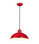 Lampy wiszące - Elstead Lighting Interior Wisząca FRANKLIN 1x60W E27 FRANKLIN/P RED - product 1