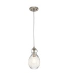 Lampy wiszące - Elstead RIVIERA Wisząca E27 1x60W Nikiel KL-RIVIERA-P-C - produkt 1
