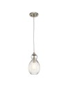 Elstead RIVIERA Wisząca E27 1x60W Nikiel KL-RIVIERA-P-C