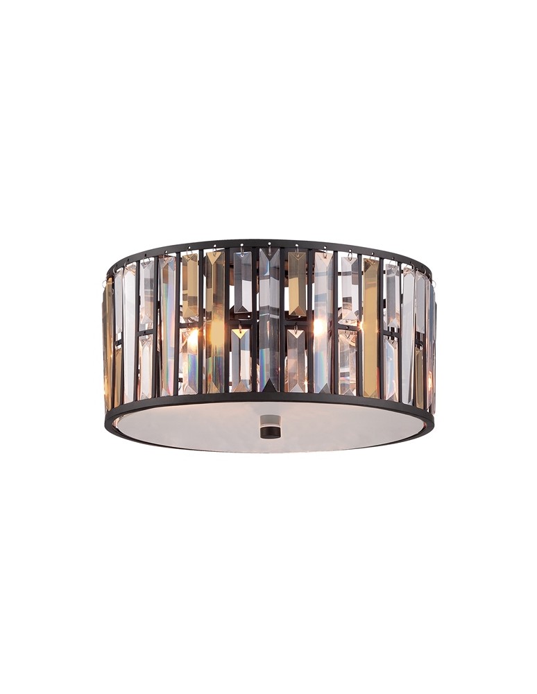 Lampy sufitowe z kryształami - Hinkley GEMMA 3x100W E27 HK/GEMMA/F VBZ Plafon - produkt kolory-swiatla.pl 1