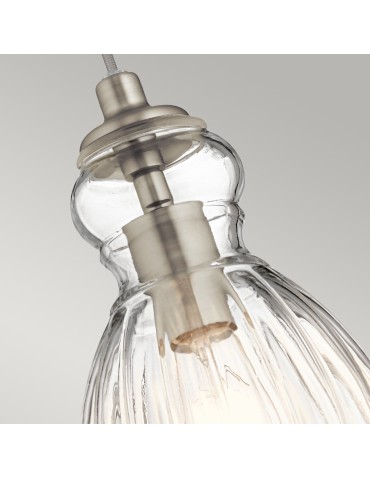 Elstead RIVIERA Wisząca E27 1x60W Nikiel KL-RIVIERA-P-C - produkt 2