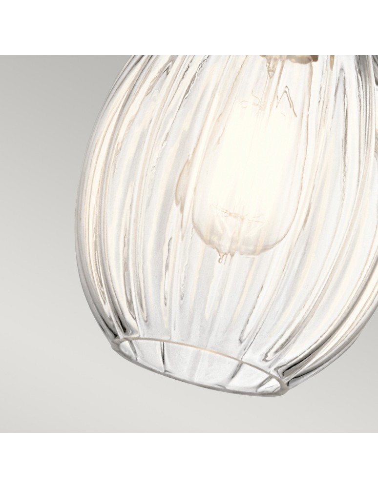 Lampy wiszące - Elstead RIVIERA Wisząca E27 1x60W Nikiel KL-RIVIERA-P-C - produkt kolory-swiatla.pl 4