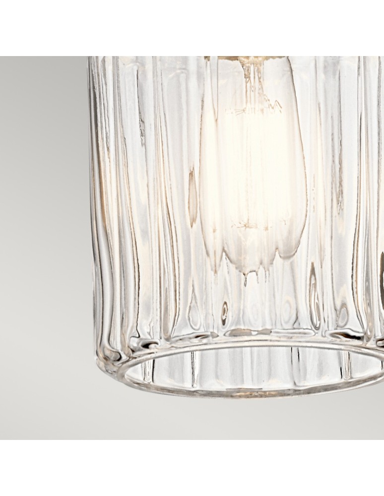 Lampy wiszące - Elstead RIVIERA Wisząca E27 1x60W Nikiel KL-RIVIERA-P-B - produkt kolory-swiatla.pl 4