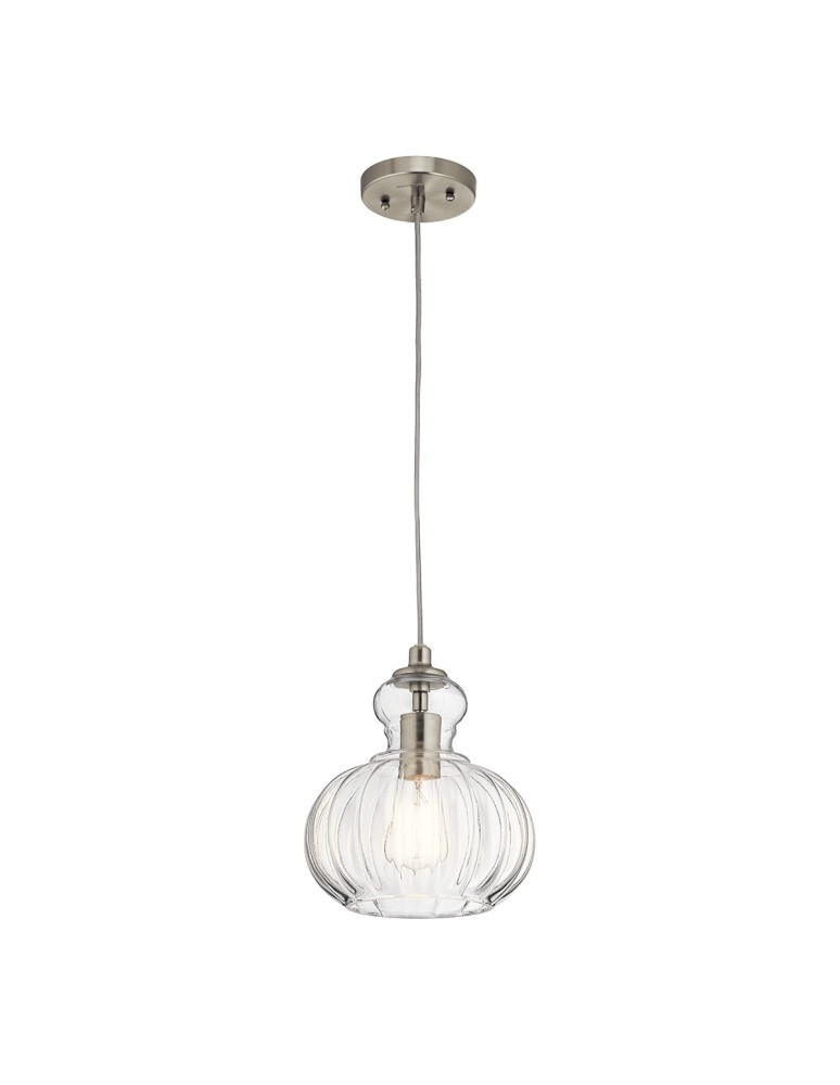 Elstead RIVIERA Wisząca E27 1x60W Nikiel KL-RIVIERA-P-A