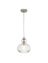 Elstead RIVIERA Wisząca E27 1x60W Nikiel KL-RIVIERA-P-A