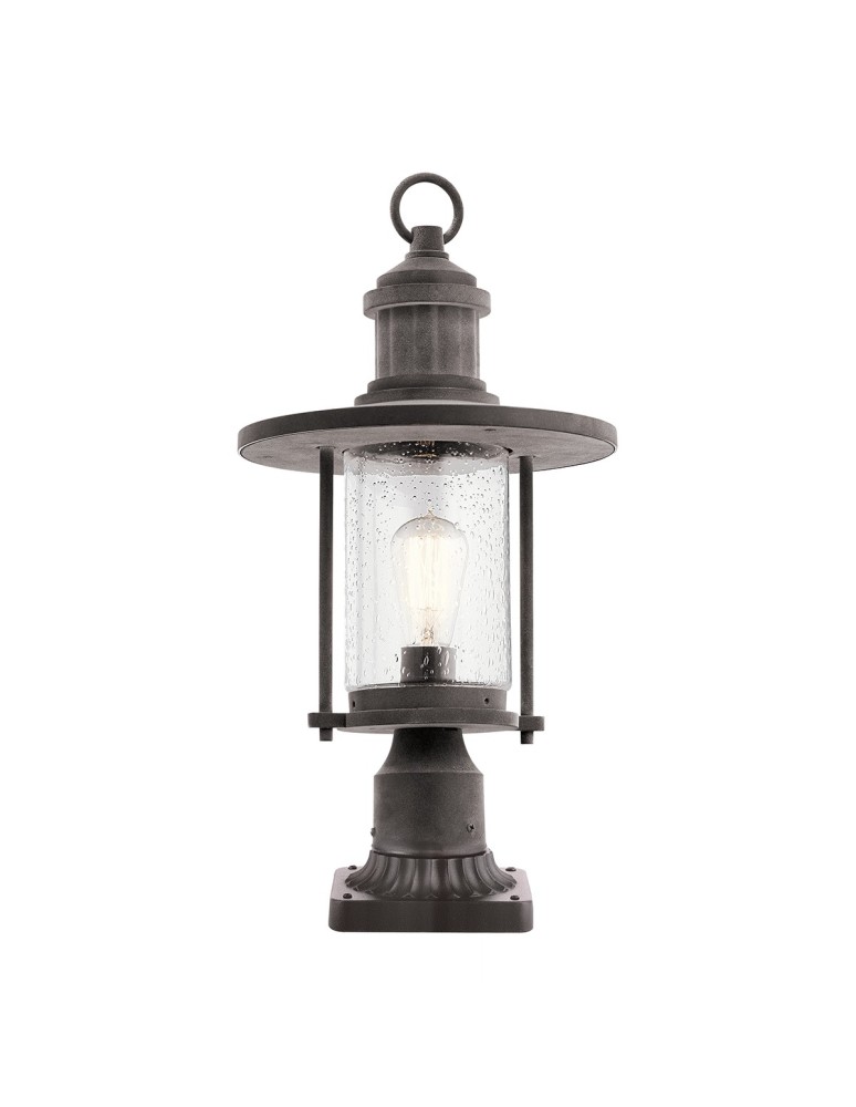 Lampy ogrodowe stojące - Elstead RIVERWOOD Stojąca Zewnętrzna E27 1x100W IP44 Cynkowy KL-RIVERWOOD3-M - produkt kolory-swiatla.pl 1