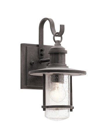 Elstead RIVERWOOD Kinkiet E27 1x60W IP44 Cynkowy KL-RIVERWOOD2-S