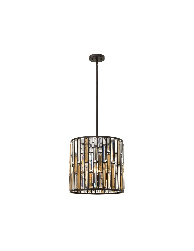 Lampy wiszące - Hinkley GEMMA 3x100W E14 HK/GEMMA/P/B VBZ Wisząca - produkt kolory-swiatla.pl 1