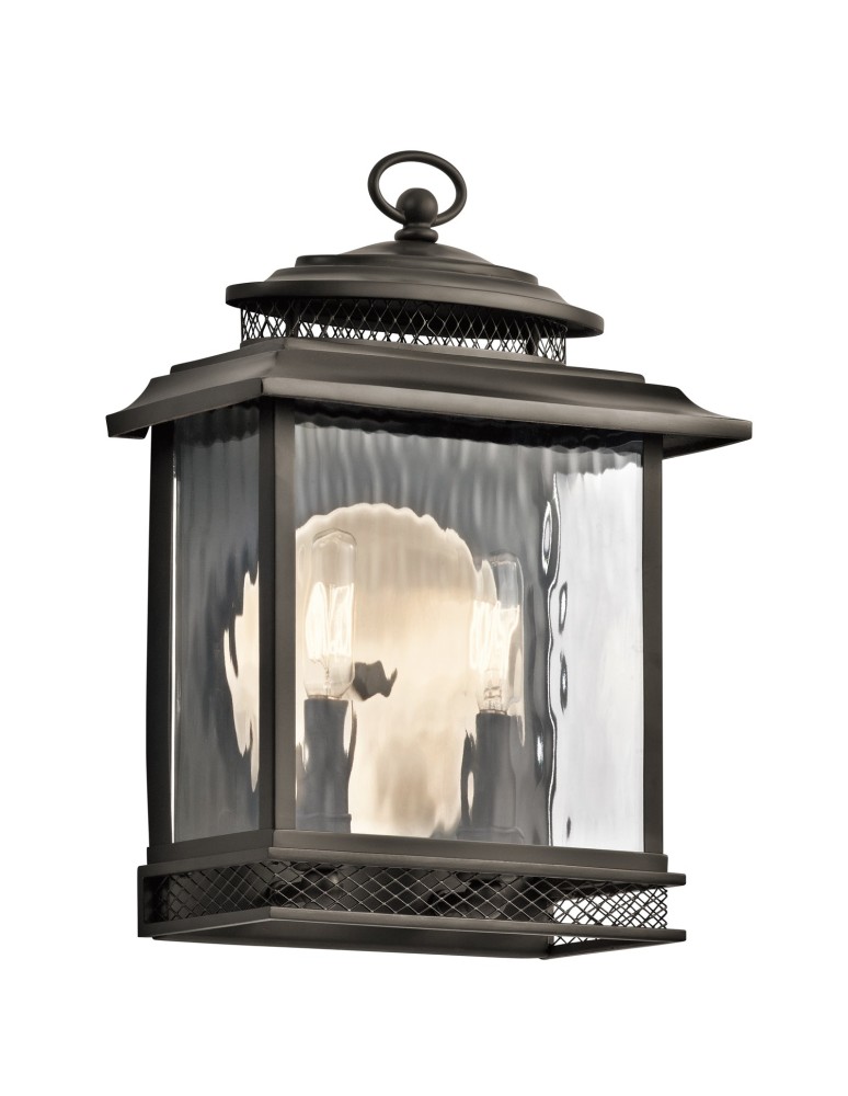 Kinkiety zewnętrzne - Elstead PETTIFORD Kinkiet E14 2x60W IP44 Antyczny Brąz KL-PETTIFORD-M - produkt kolory-swiatla.pl 1