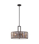 Lampy wiszące - Hinkley GEMMA 3x100W E27 HK/GEMMA/P/C VBZ Plafon - product 1