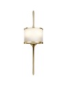 Elstead MONA Kinkiet G9 2x3.5W IP44 Mosiądz KL-MONA-S-PB