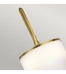 Kinkiety łazienkowe - Elstead MONA Kinkiet G9 2x3.5W IP44 Mosiądz KL-MONA-S-NBR - produkt 3