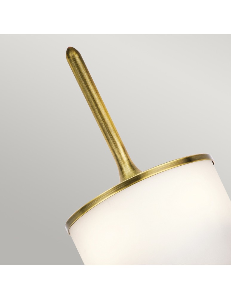 Kinkiety łazienkowe - Elstead MONA Kinkiet G9 2x3.5W IP44 Mosiądz KL-MONA-S-NBR - produkt kolory-swiatla.pl 3