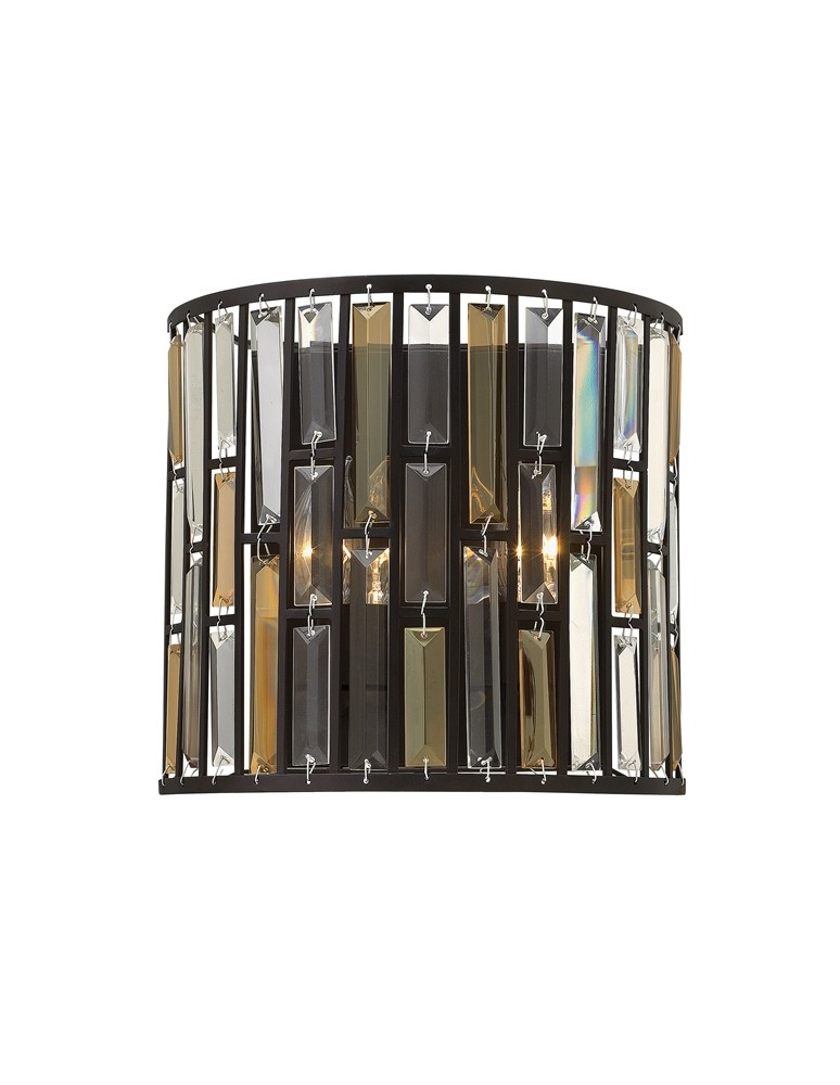 Kinkiety glamour - Hinkley GEMMA 2x60W E14 HK/GEMMA2/A VBZ Kinkiet - produkt kolory-swiatla.pl 1
