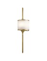 Elstead MONA Kinkiet G9 2x3.5W IP44 Mosiądz KL-MONA-L-NBR