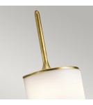 Kinkiety łazienkowe - Elstead MONA Kinkiet G9 2x3.5W IP44 Mosiądz KL-MONA-L-NBR - product 2