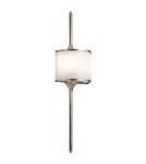 Kinkiety łazienkowe - Elstead MONA Kinkiet G9 2x3.5W IP44 Cynkowy KL-MONA-L-CLP - product 1