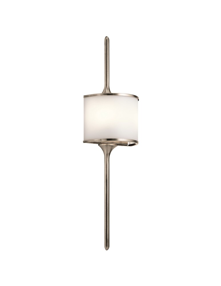 Kinkiety łazienkowe - Elstead MONA Kinkiet G9 2x3.5W IP44 Cynkowy KL-MONA-L-CLP - produkt kolory-swiatla.pl 1