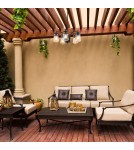 Żyrandole loftowe - Elstead LYNDON Żyrandol Zewnętrzna E27 5x75W IP44 Brązowy KL-LYNDON-5P-AZ - product 2