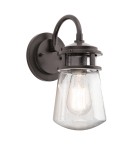 Kinkiety zewnętrzne - Elstead LYNDON Kinkiet E27 1x75W IP44 Brązowy KL-LYNDON2-S-AZ - product 1