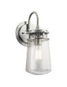 Elstead LYNDON Kinkiet E27 1x100W IP44 Szczotkowane Aluminium KL-LYNDON2-M-BA