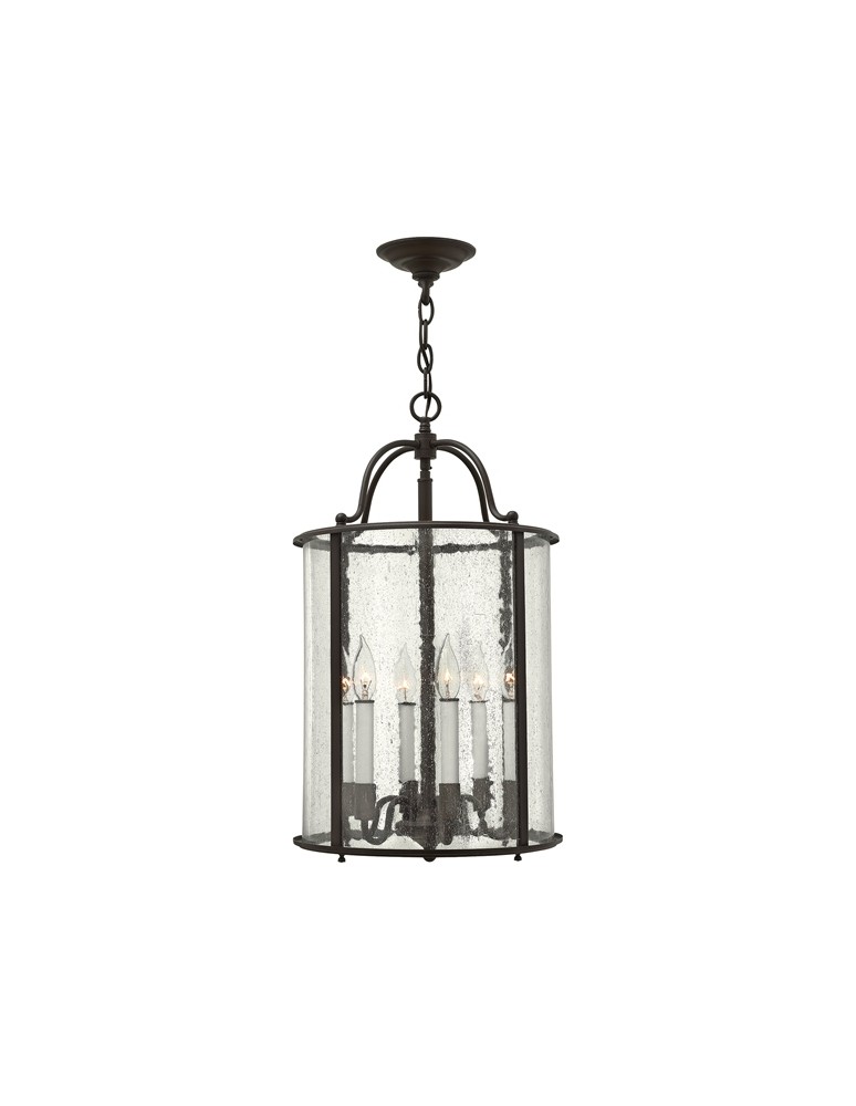 Żyrandole w stylu Hampton - Hinkley GENTRY 6x60W E14 HK/GENTRY/P/L OB Wisząca - produkt kolory-swiatla.pl 1