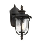 Kinkiety zewnętrzne - Elstead LUVERNE Kinkiet E27 1x100W IP44 Antyczny Brąz KL-LUVERNE2-S - product 1