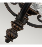 Kinkiety zewnętrzne - Elstead LUVERNE Kinkiet E27 1x100W IP44 Antyczny Brąz KL-LUVERNE2-S - product 4