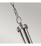 Lampy wiszące - Elstead LACEY Wisząca E27 4x60W Cynkowy KL-LACEY-P-L-AP - product 2