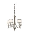 Elstead LACEY Żyrandol E14 5x60W Cynkowy KL-LACEY5-AP
