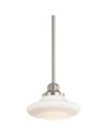 Elstead KELLER Wisząca E27 1x60W Nikiel KL-KELLER-S-NI