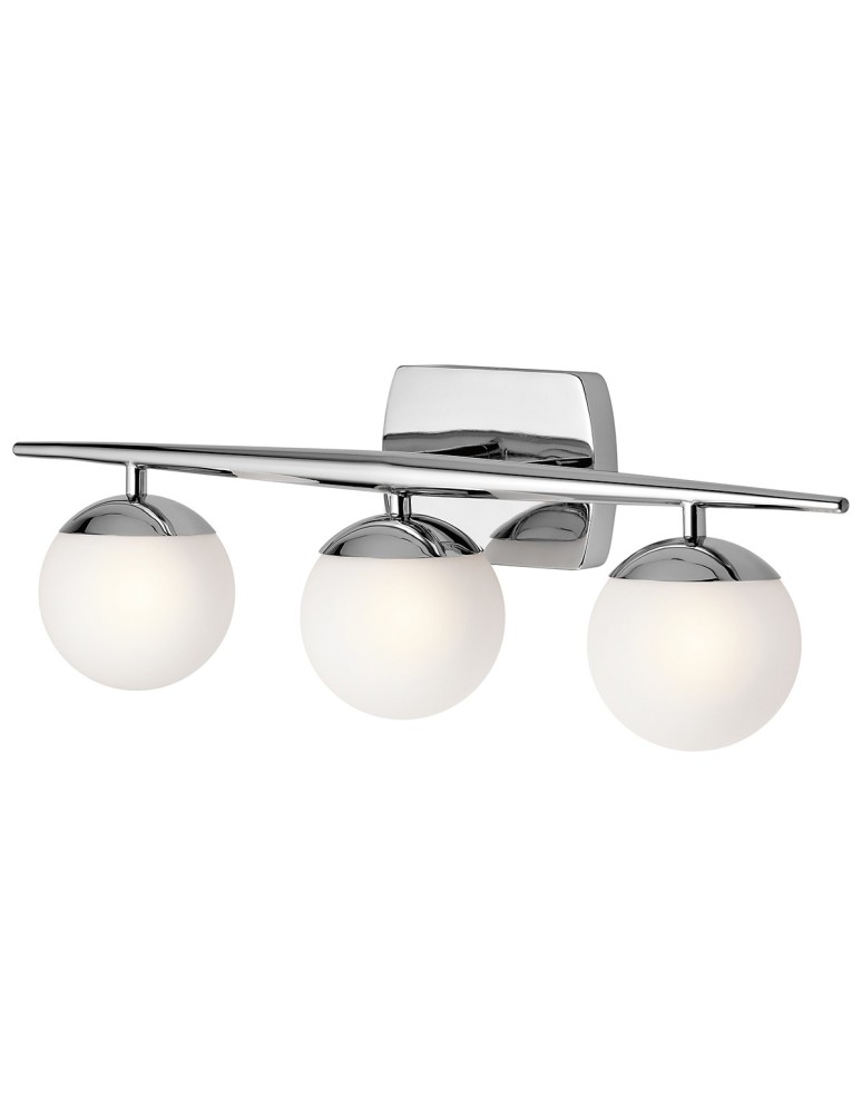Kinkiety łazienkowe - Elstead JASPER Kinkiet G9 3x3W IP44 Chrom KL-JASPER3-BATH - produkt kolory-swiatla.pl 1