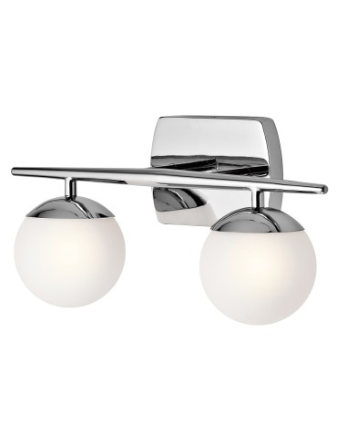 Elstead JASPER Kinkiet G9 2x3W IP44 Chrom KL-JASPER2-BATH