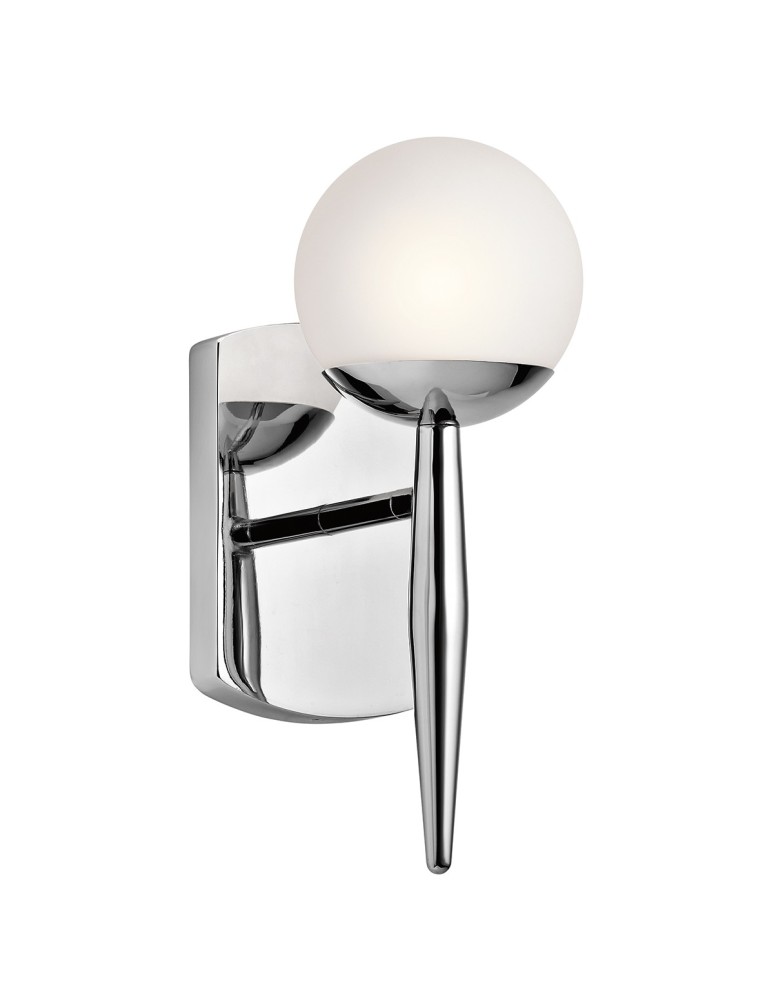 Kinkiety łazienkowe - Elstead JASPER Kinkiet G9 1x3W IP44 Chrom KL-JASPER1-BATH - produkt kolory-swiatla.pl 1