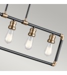 Żyrandole loftowe - Elstead IMAHN Żyrandol E27 5x60W Mosiądz KL-IMAHN-ISLE - produkt 4