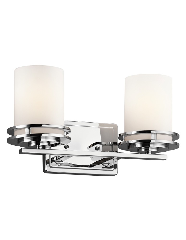 Kinkiety łazienkowe - Elstead HENDRIK Kinkiet G9 2x3W IP44 Chrom KL-HENDRIK2-BATH - produkt kolory-swiatla.pl 1