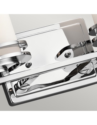 Elstead HENDRIK Kinkiet G9 2x3W IP44 Chrom KL-HENDRIK2-BATH - product 2