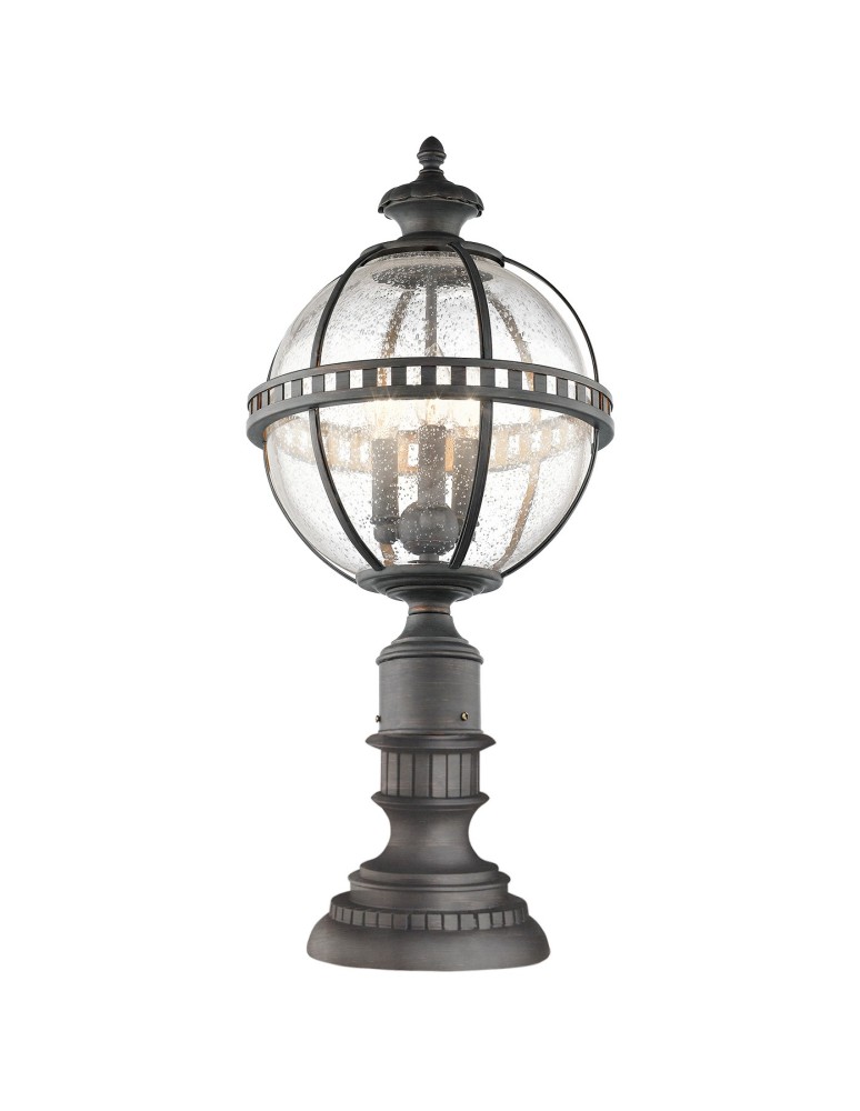 Lampy ogrodowe stojące - Elstead HALLERON Stojąca Zewnętrzna E14 3x60W IP44 Antyczny Brąz KL-HALLERON-3M - produkt kolory-swiatla.pl 1