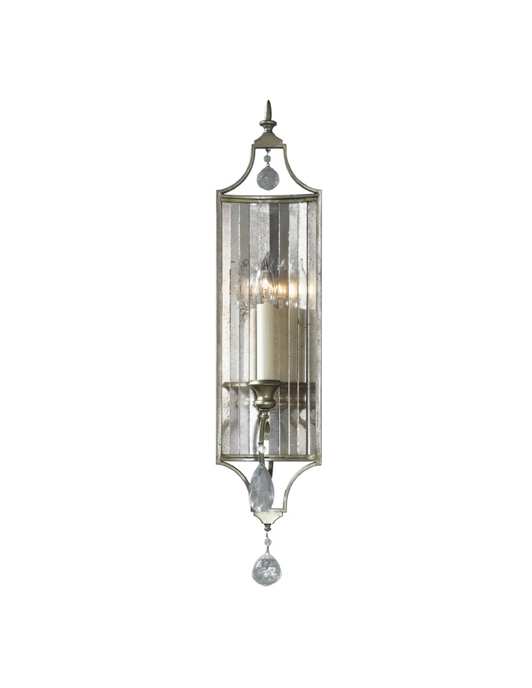 Kinkiety glamour - Feiss GIANNA 1x60W E14 FE/GIANNA1 Kinkiet - produkt kolory-swiatla.pl 1